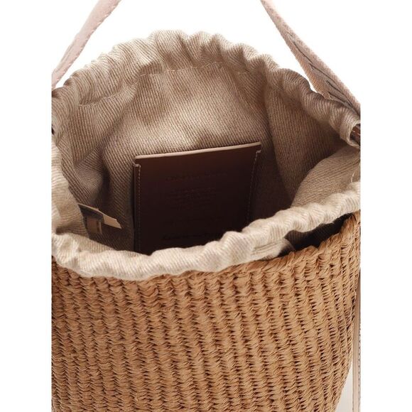 Chloe' Women Small "Woody" Basket Bag - Picture 4 of 4
